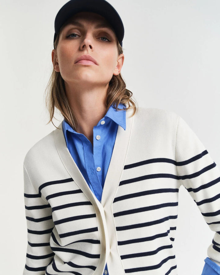 GANT Striped Cotton Cardigan/Pulover 4805319