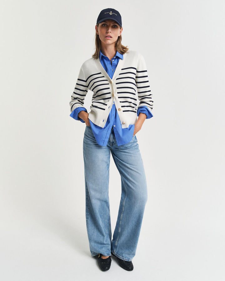 GANT Striped Cotton Cardigan/Pulover 4805319