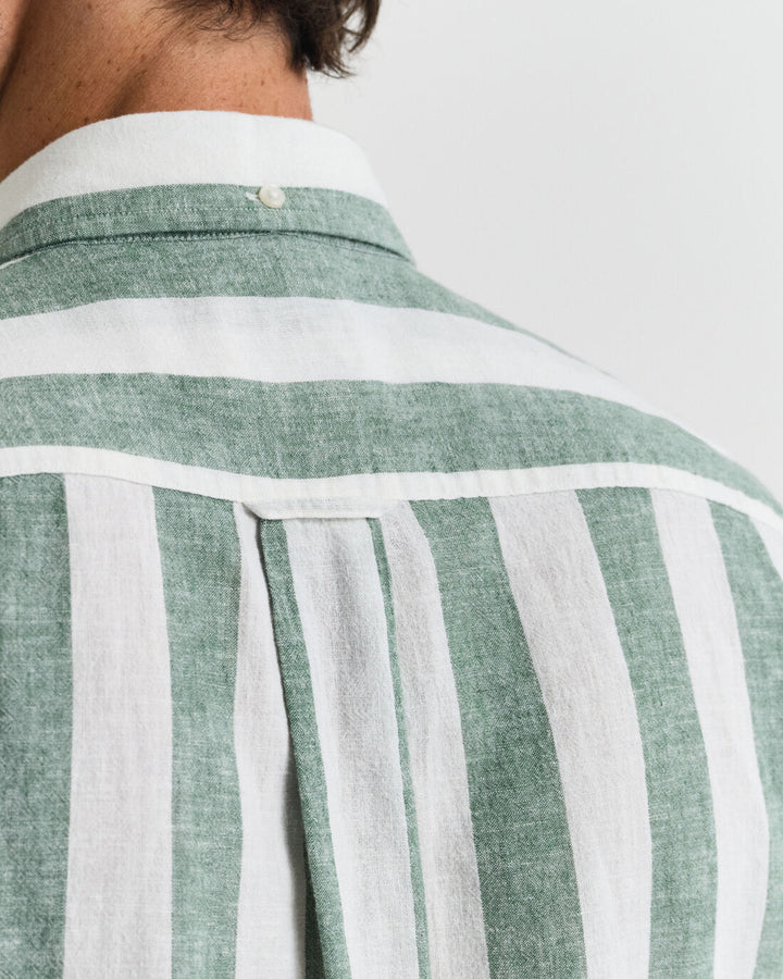 GANT Reg Cotton Linen Stripe Ss Shirt/Košulja 3250044