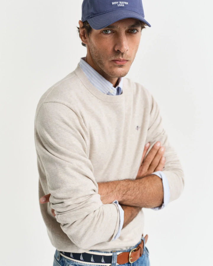 GANT Classic Cotton C-Neck/Pulover 8030561