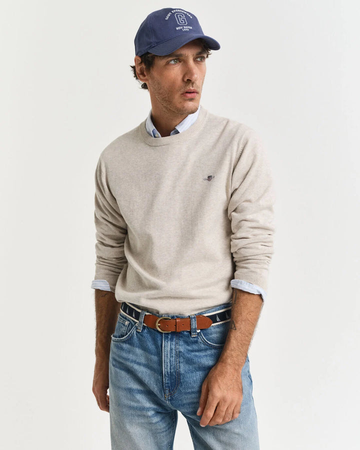 GANT Classic Cotton C-Neck/Pulover 8030561