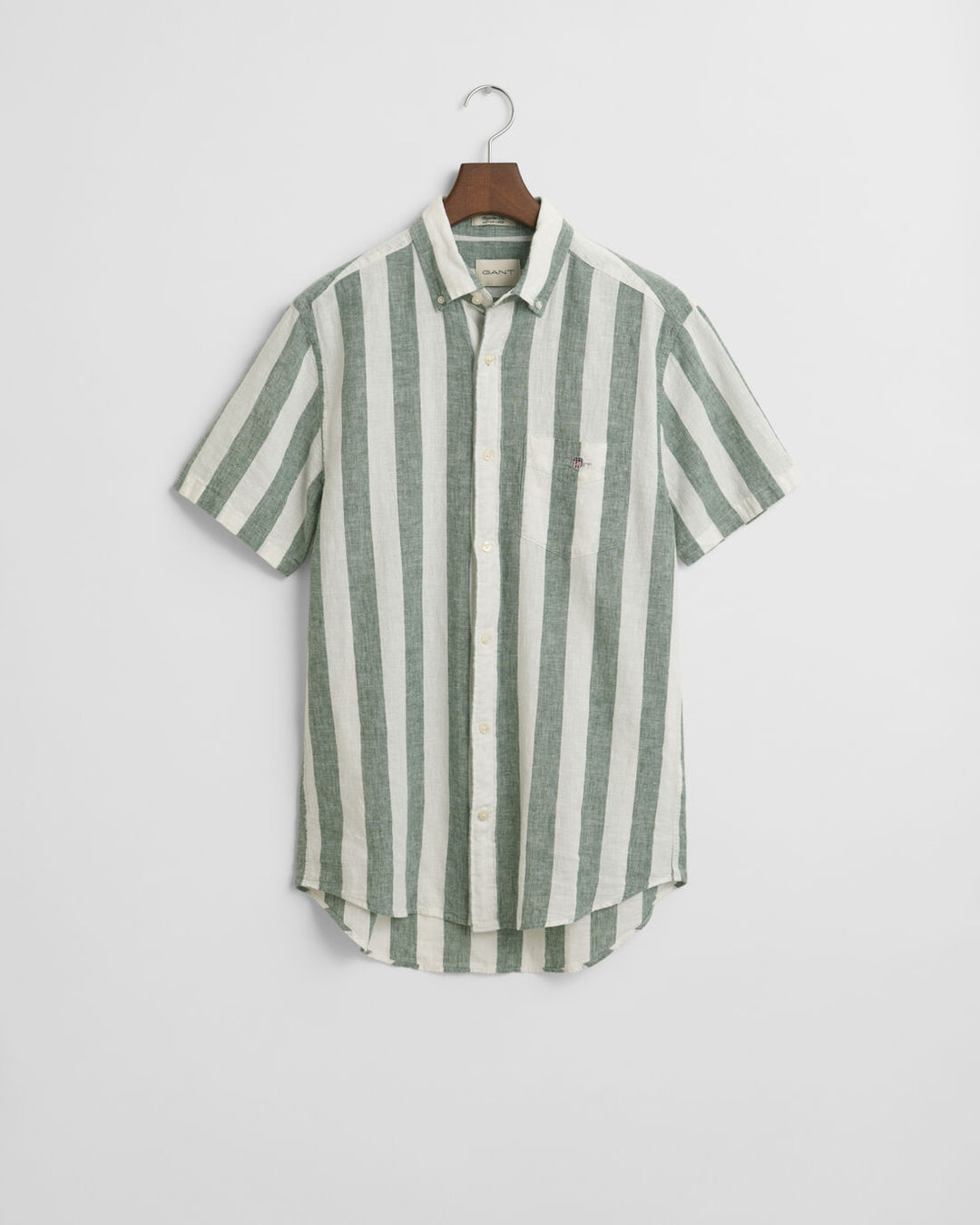 GANT Reg Cotton Linen Stripe Ss Shirt/Košulja 3250044