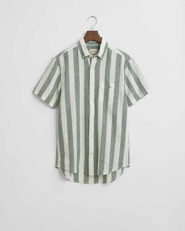 GANT Reg Cotton Linen Stripe Ss Shirt/Košulja 3250044