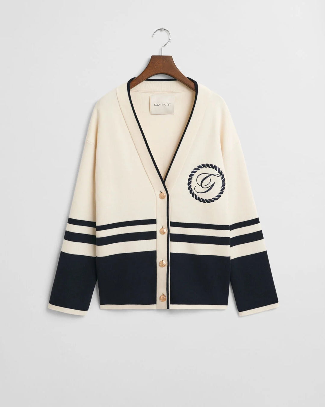 GANT Gant Varsity V-Neck Cardigan/Pulover 4805326