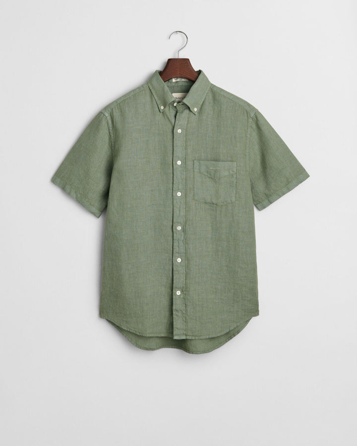 GANT Reg Gmnt Dyed Linen Ss Shirt/Košulja 3240121