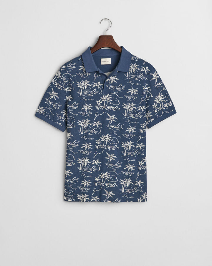 GANT Printed Ss Polo/Polo Majica 2014058