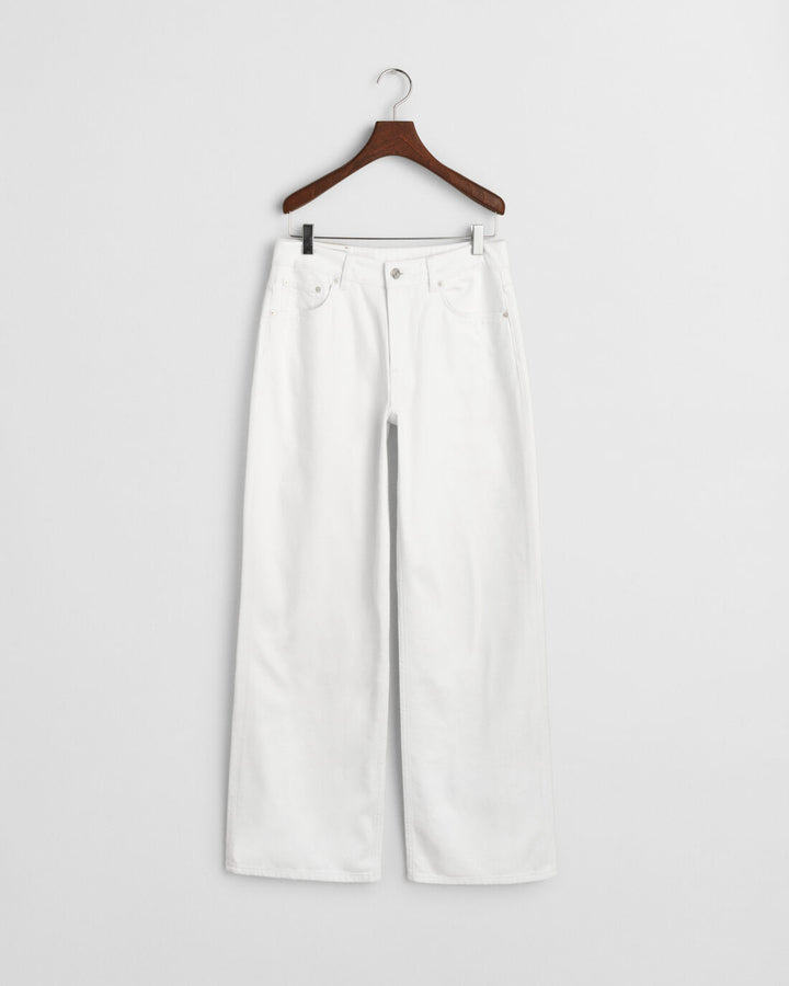 GANT Rel Straight White Jeans/Hlače 4100254
