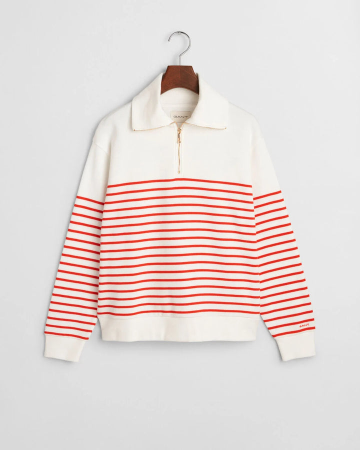 GANT Breton Rib Half Zip Sweat/Pulover 4200588