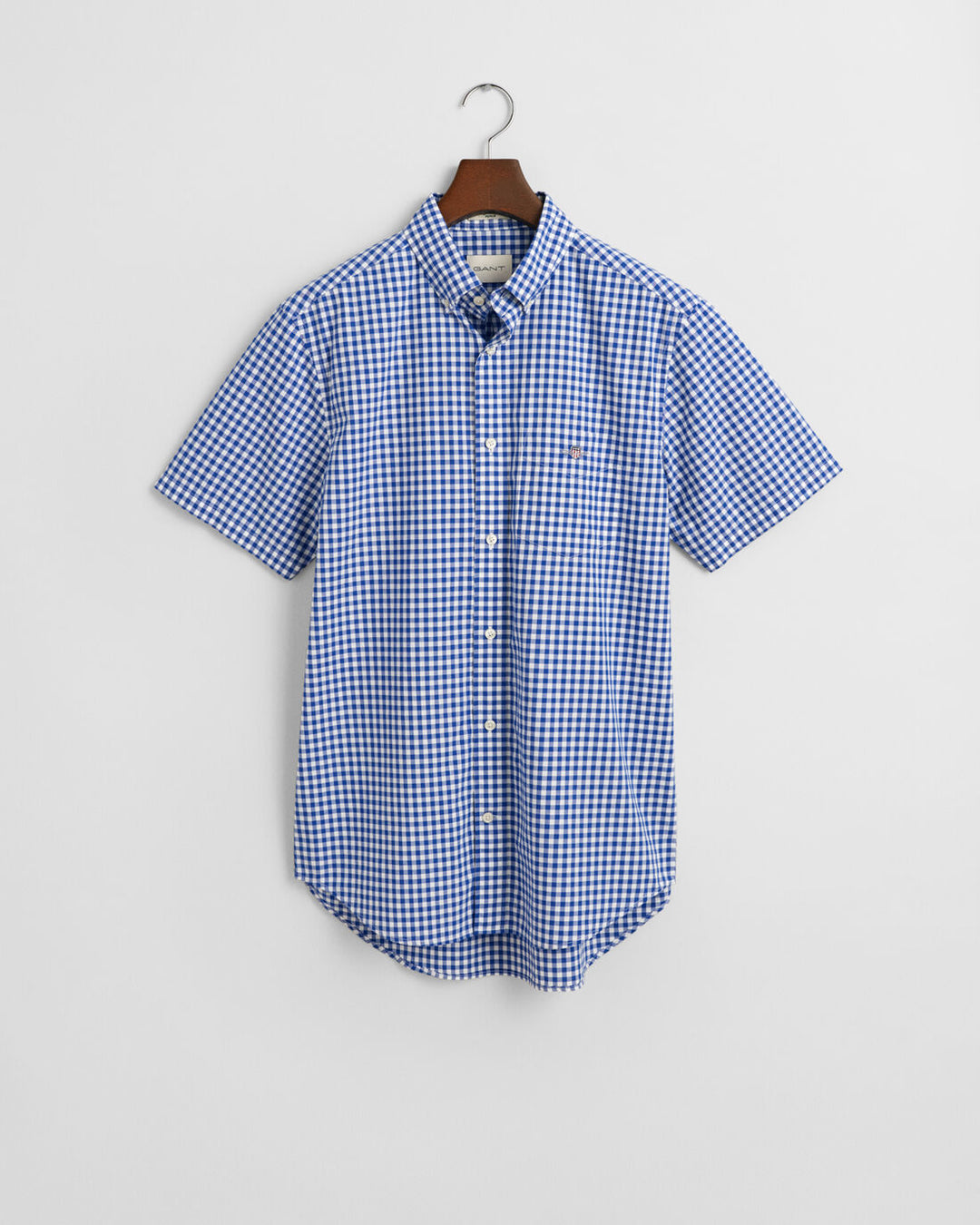GANT Reg Poplin Gingham Ss Shirt/Košulja 3000121