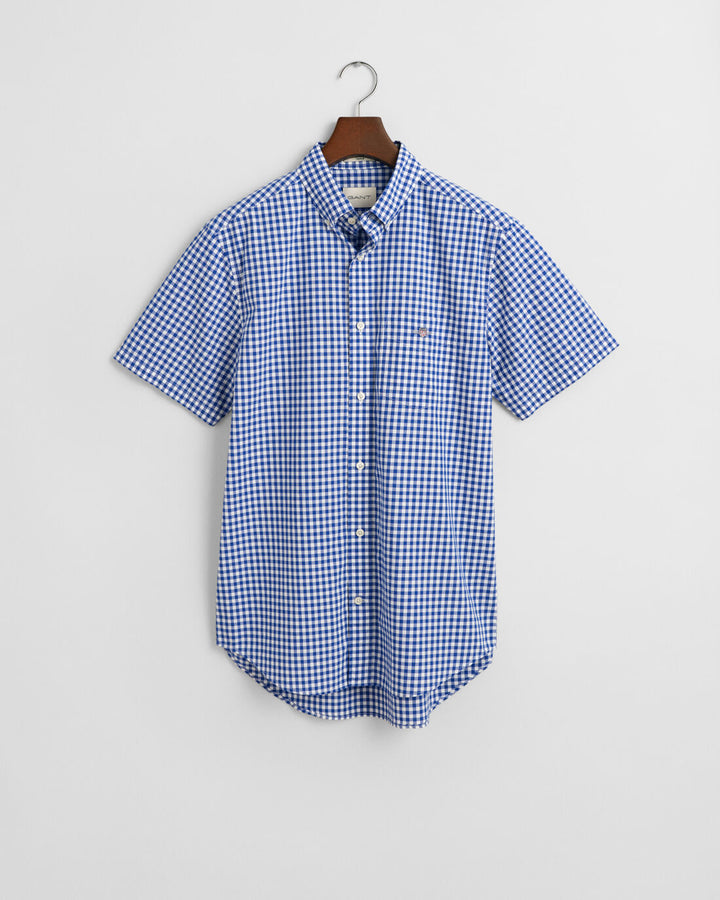 GANT Reg Poplin Gingham Ss Shirt/Košulja 3000121