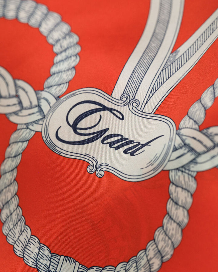 GANT Sailing Print Silk Scarf/Marama 4920244