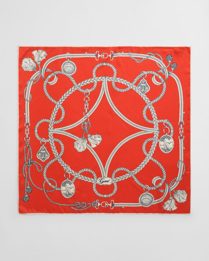 GANT Sailing Print Silk Scarf/Marama 4920244