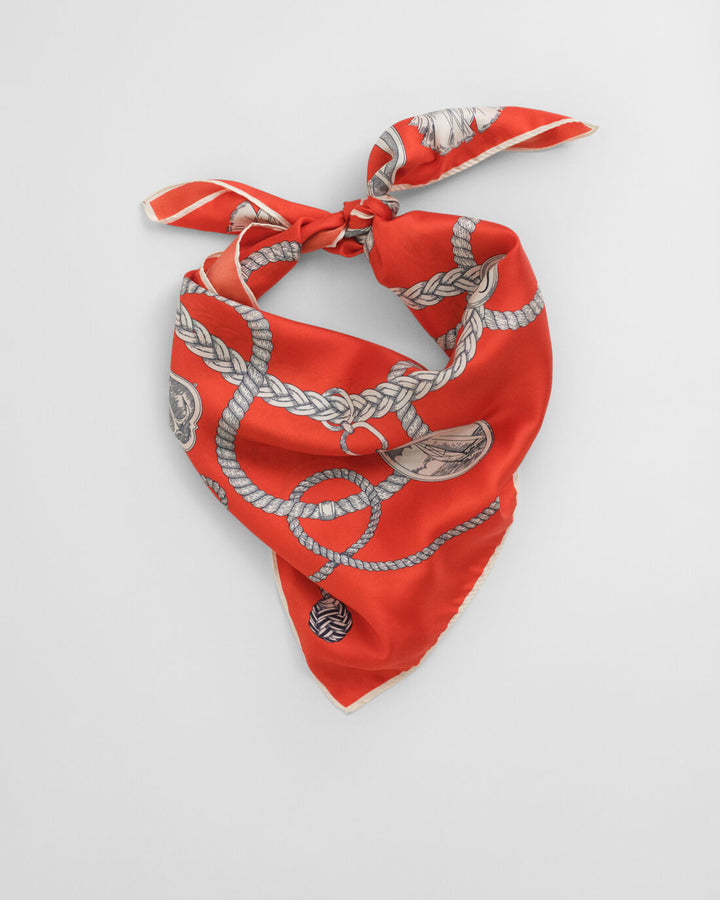 GANT Sailing Print Silk Scarf/Marama 4920244