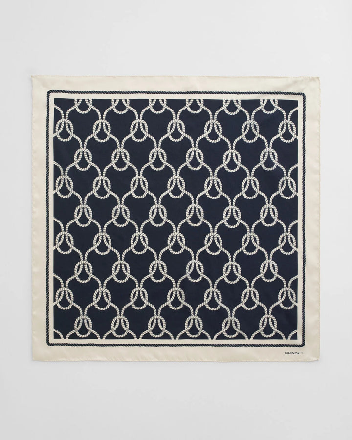GANT Rope Print Silk Scarf/Kapa 4920242