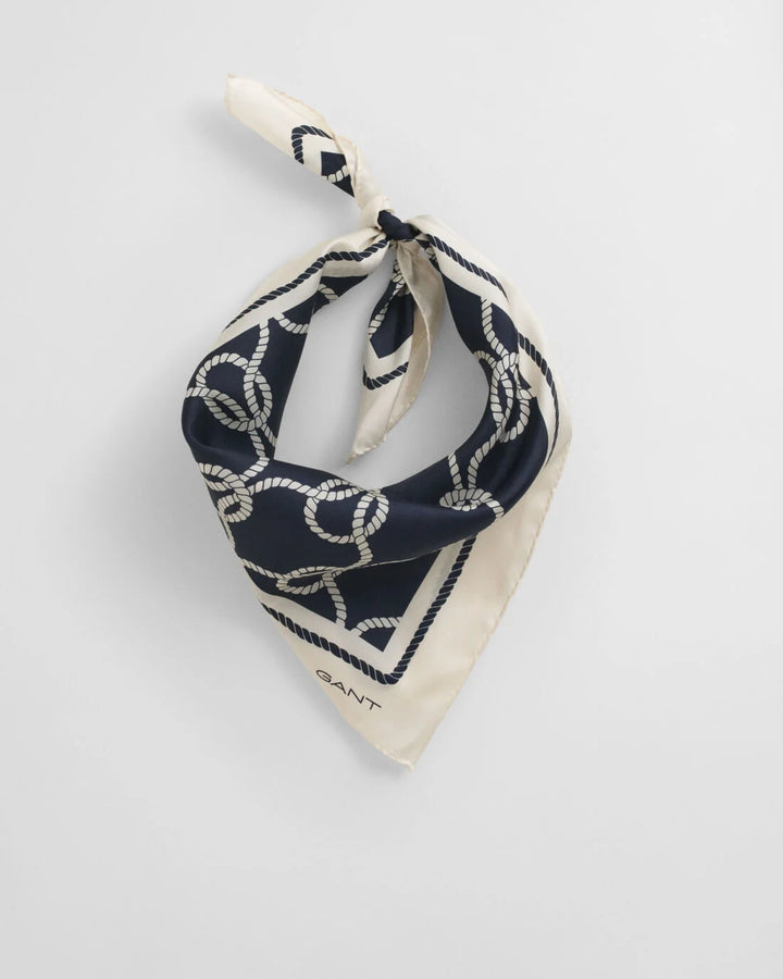GANT Rope Print Silk Scarf/Kapa 4920242