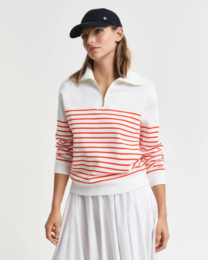 GANT Breton Rib Half Zip Sweat/Pulover 4200588