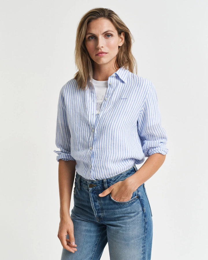 GANT Reg Linen Striped Shirt/Košulja 4300481