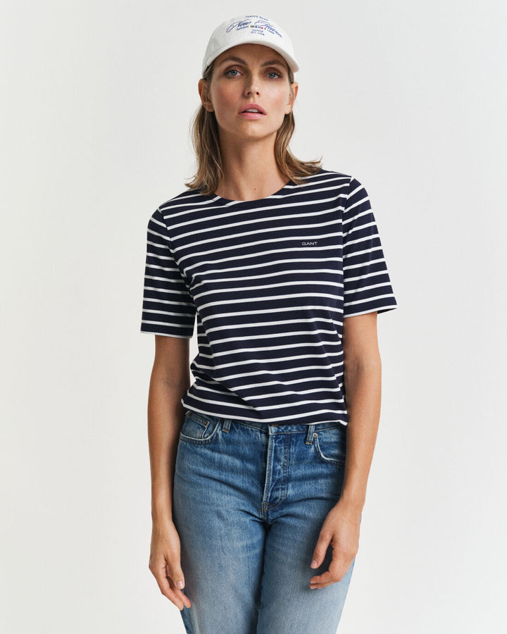 GANT Reg Breton C-Neck Ss T-Shirt/Majica 4200591