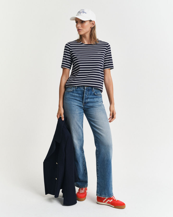 GANT Reg Breton C-Neck Ss T-Shirt/Majica 4200591