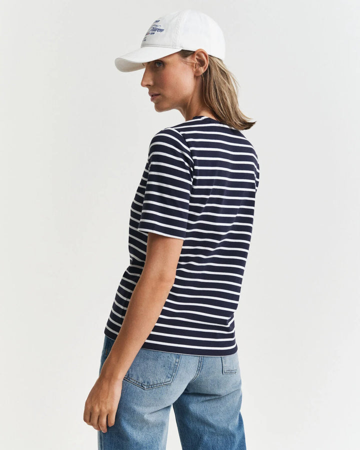 GANT Reg Breton C-Neck Ss T-Shirt/Majica 4200591