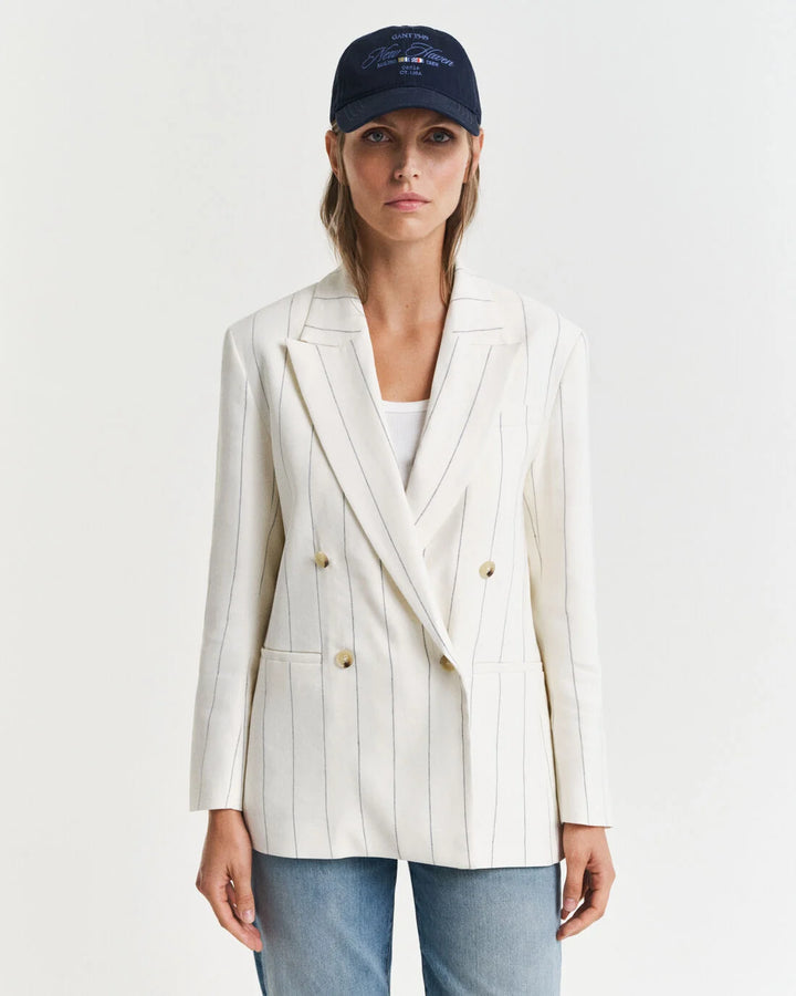 GANT Pinstripe  Linen Club Blazer/Sako 4770332