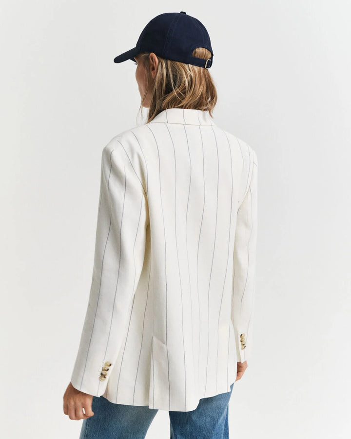 GANT Pinstripe  Linen Club Blazer/Sako 4770332