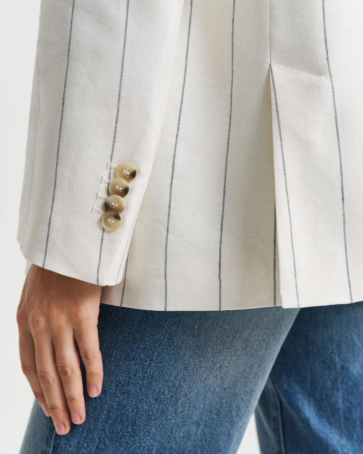 GANT Pinstripe  Linen Club Blazer/Sako 4770332