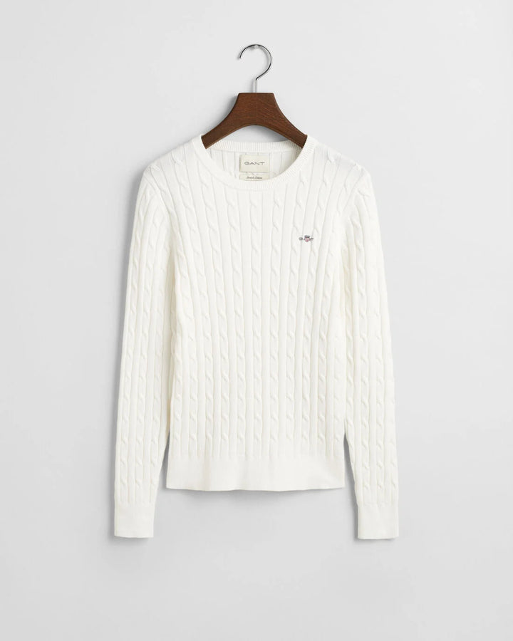 GANT Stretch Cotton Cable C-Neck/Pulover 4800100