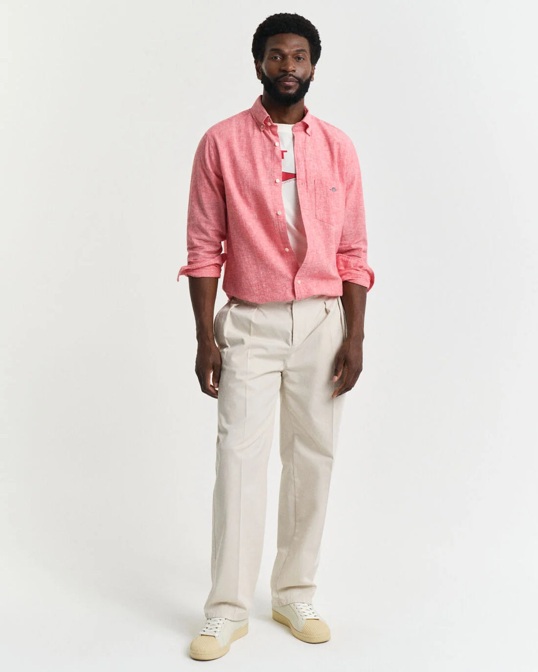 GANT Reg Cotton Linen Shirt/Košulja 3250082