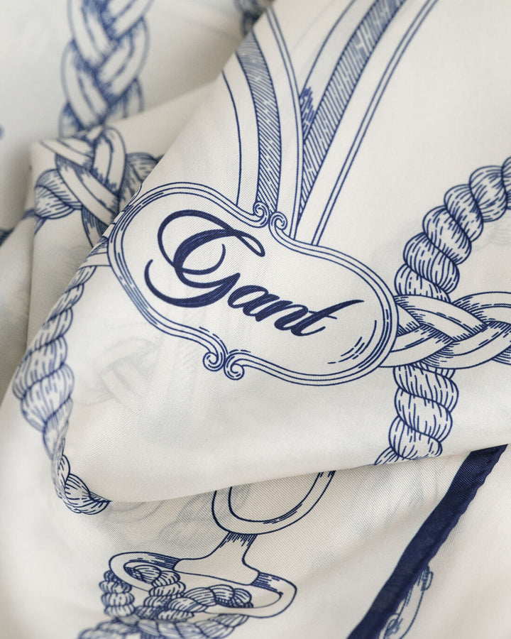 GANT Sailing Print Silk Scarf/Marama 4920244