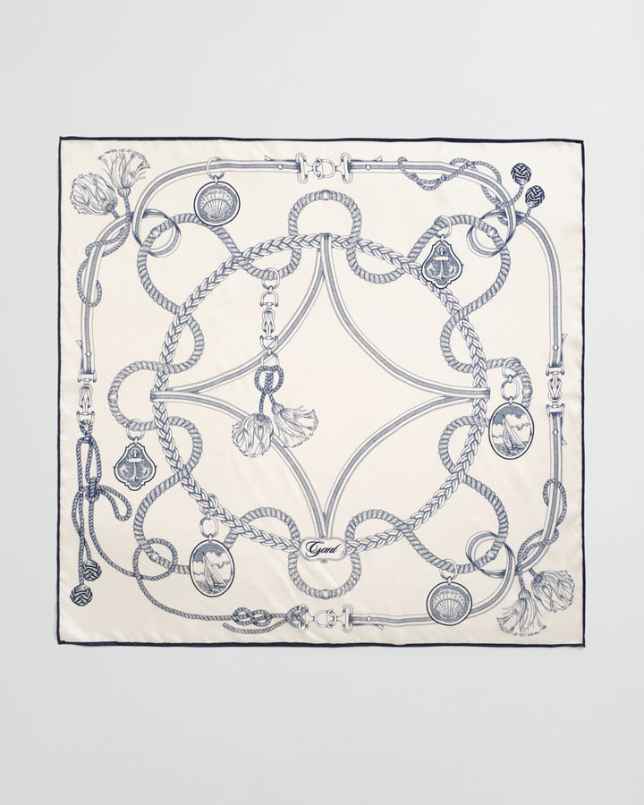 GANT Sailing Print Silk Scarf/Marama 4920244