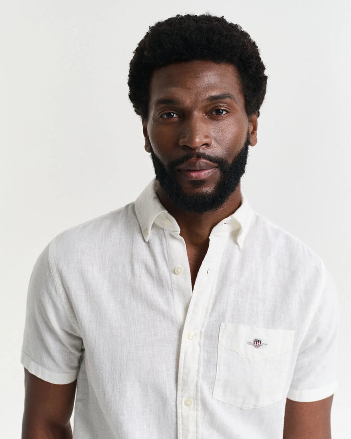 GANT Reg Cotton Linen Ss Shirt/Košulja 3250083