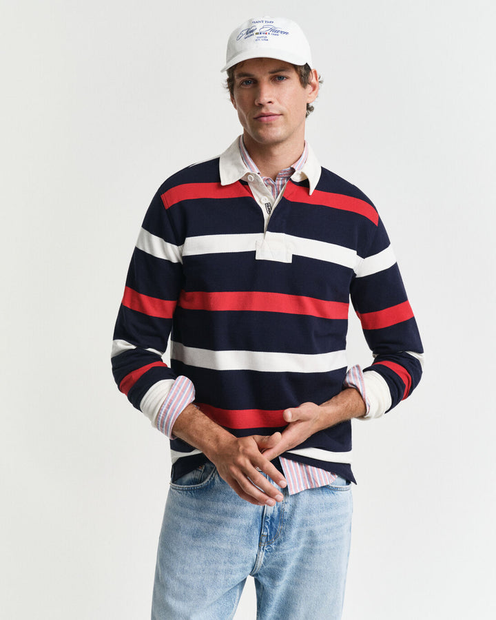 GANT Retro Stripe Heavy Rugger/Polo Majica 2067016
