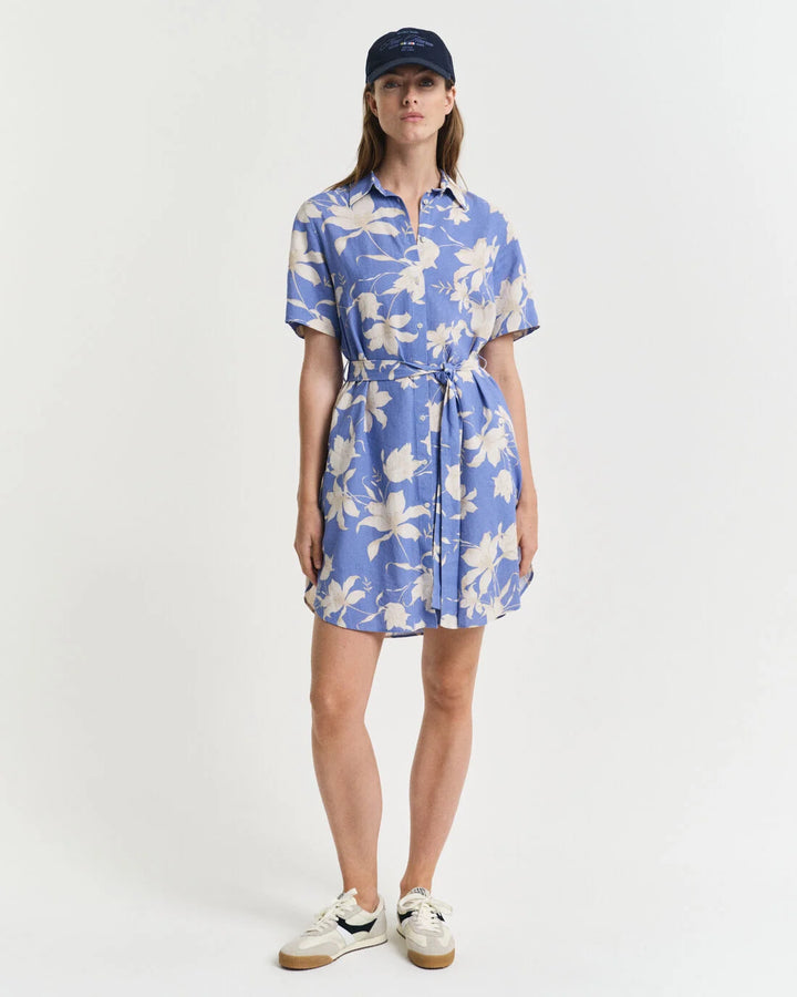 GANT Reg Linen Floral Print Shirt Dress/Haljina 4503392