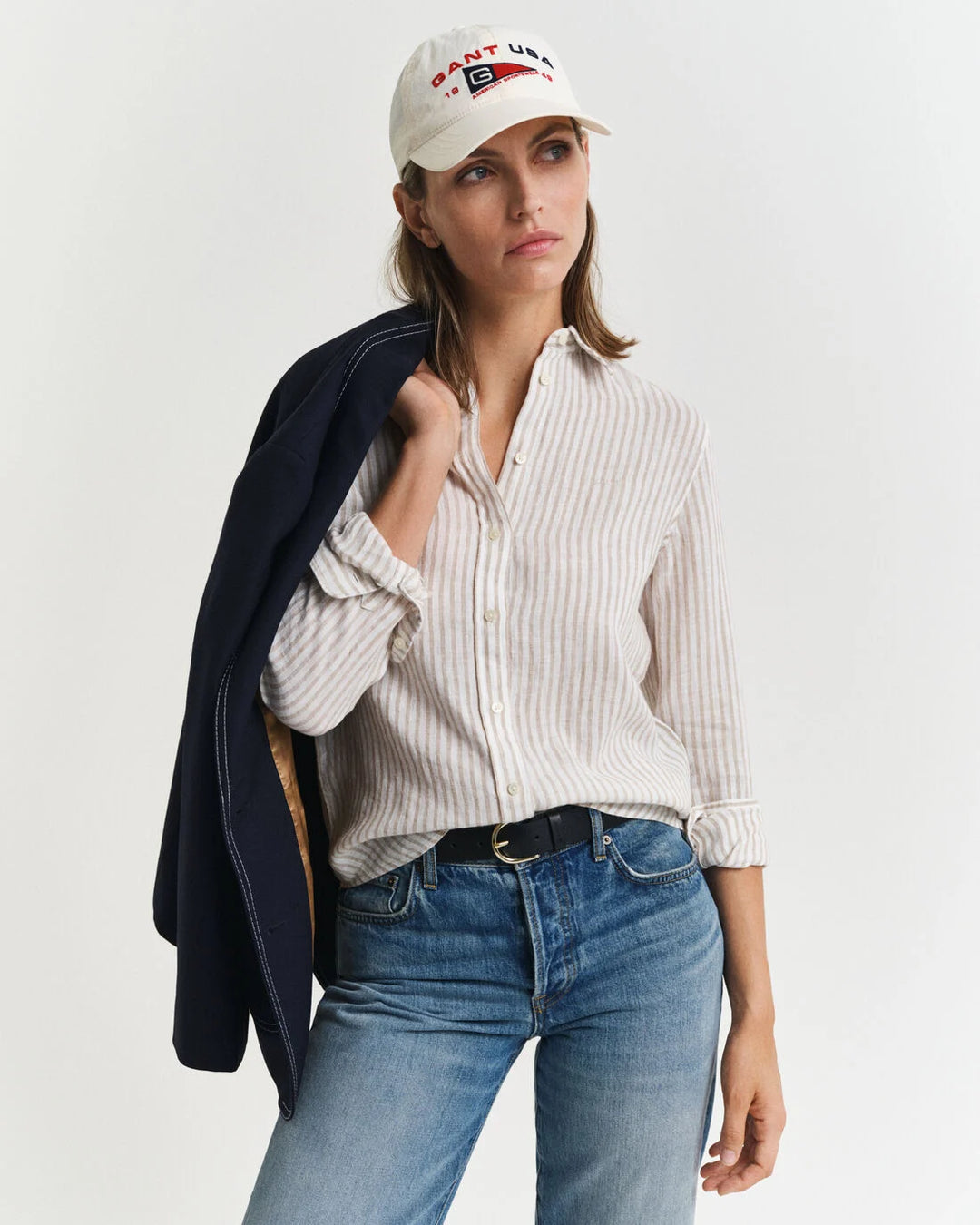 GANT Reg Linen Striped Shirt/Košulja 4300481