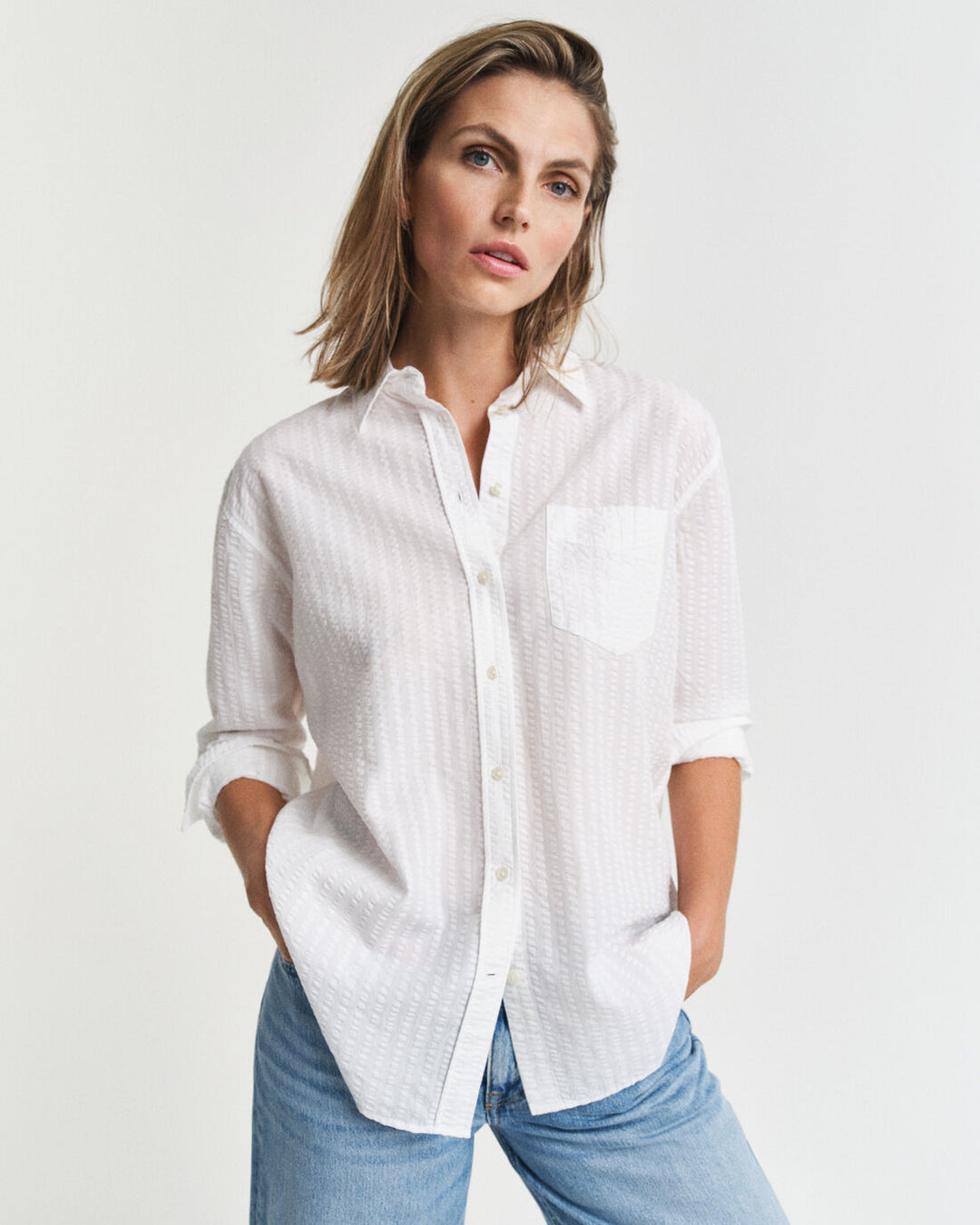 GANT Rel Tonal Striped Seersucker Shirt/Košulja 4300443