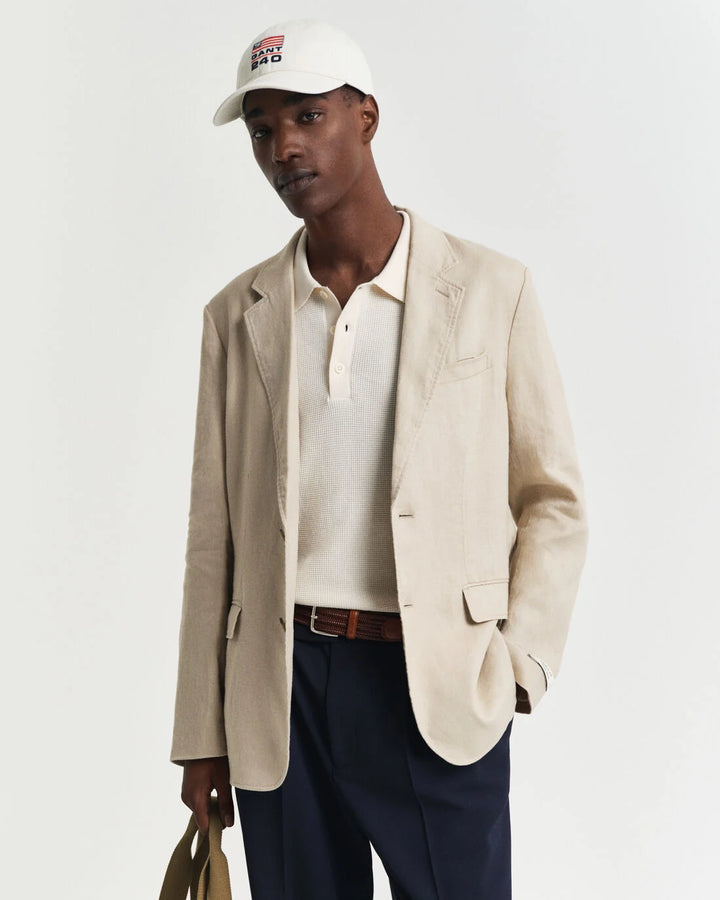 GANT Reg Gmnt Dye Linen Blazer/Sako 7706328