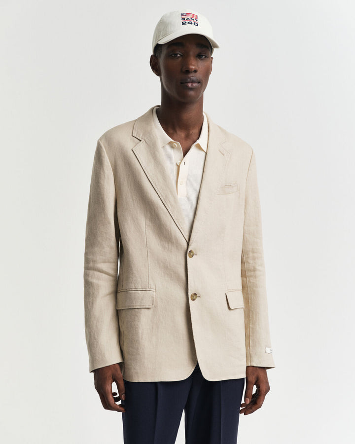 GANT Reg Gmnt Dye Linen Blazer/Sako 7706328