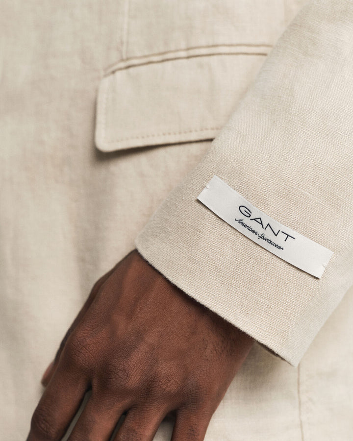 GANT Reg Gmnt Dye Linen Blazer/Sako 7706328