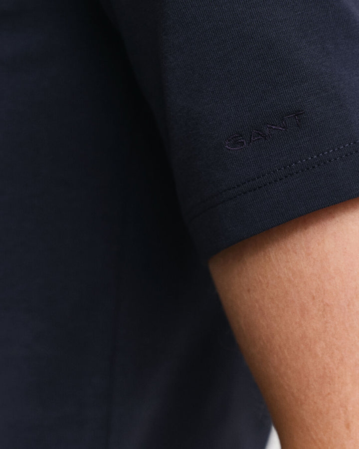 GANT Slim Cot/Ela Ss Scoop Neck Top/ Majica 4203491