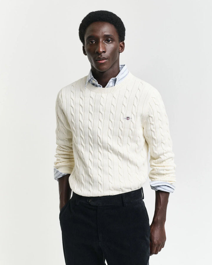 GANT Cotton Cable C-Neck/Pulover 8050601