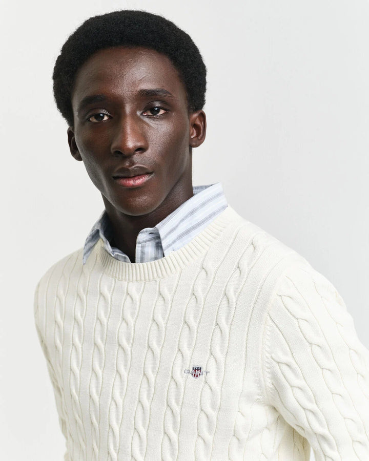GANT Cotton Cable C-Neck/Pulover 8050601
