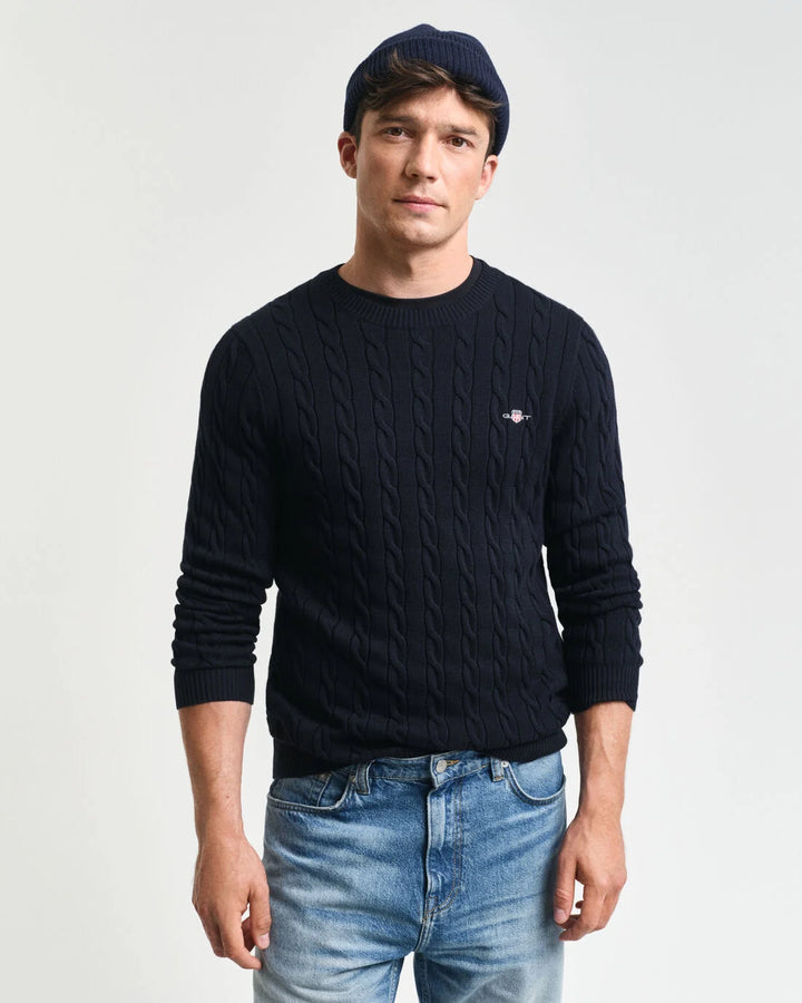 GANT Cotton Cable C-Neck/Pulover 8050601
