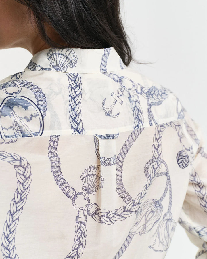 GANT Reg Sailing Print Cot Silk Shirt/Košulja 4300456