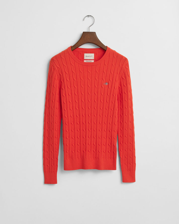 GANT Stretch Cotton Cable C-Neck/Pulover 4800100