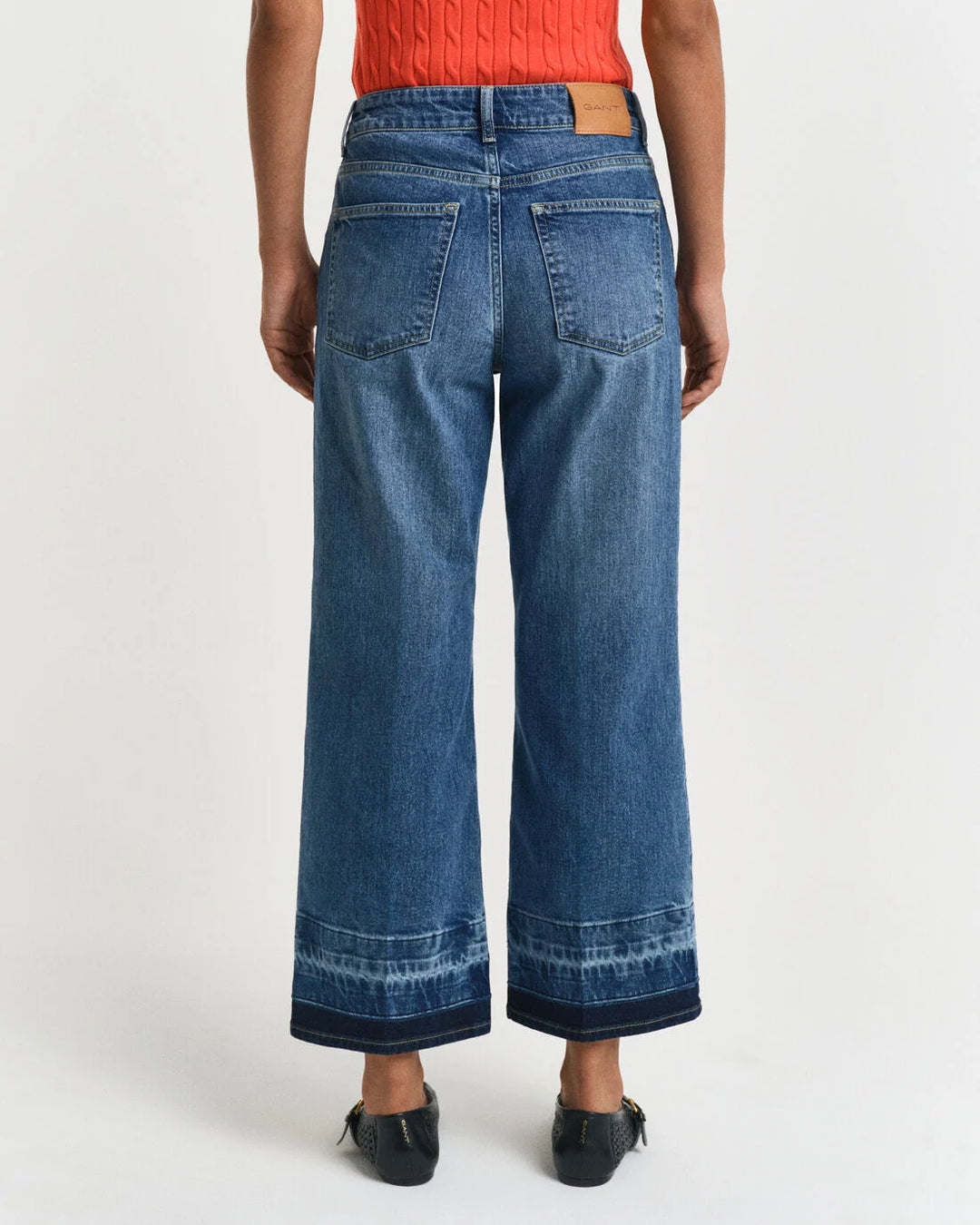 GANT Cropped Flare Hem Detail Jeans/Traperice 4100248