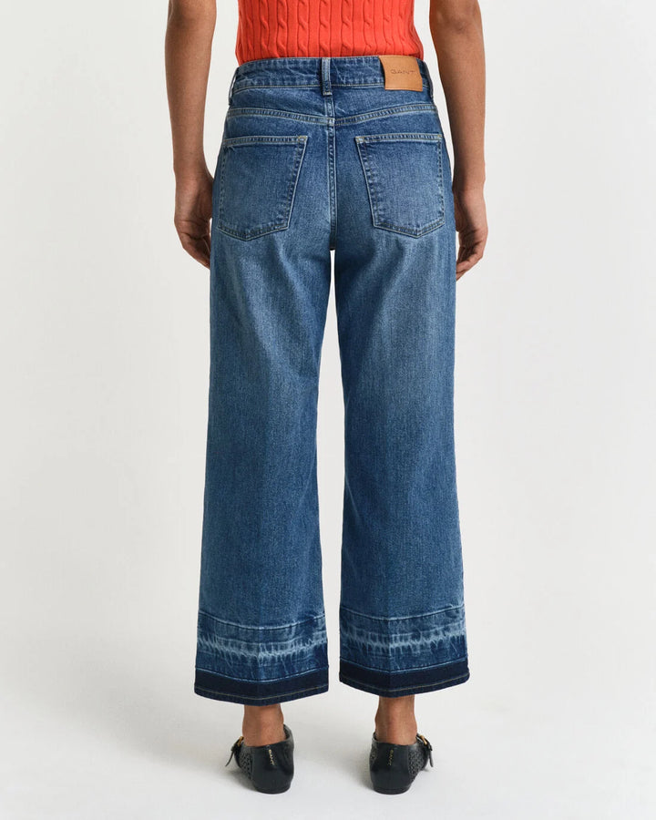 GANT Cropped Flare Hem Detail Jeans/Traperice 4100248