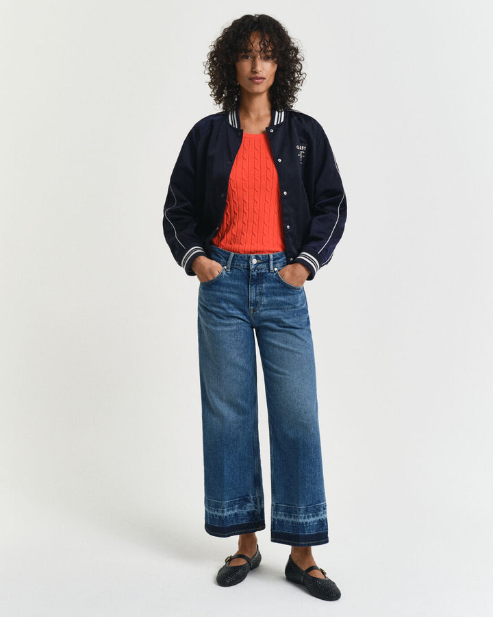 GANT Cropped Flare Hem Detail Jeans/Traperice 4100248