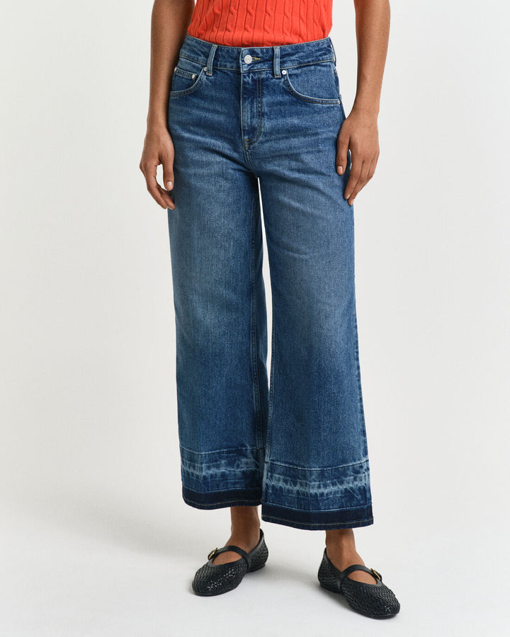 GANT Cropped Flare Hem Detail Jeans/Traperice 4100248