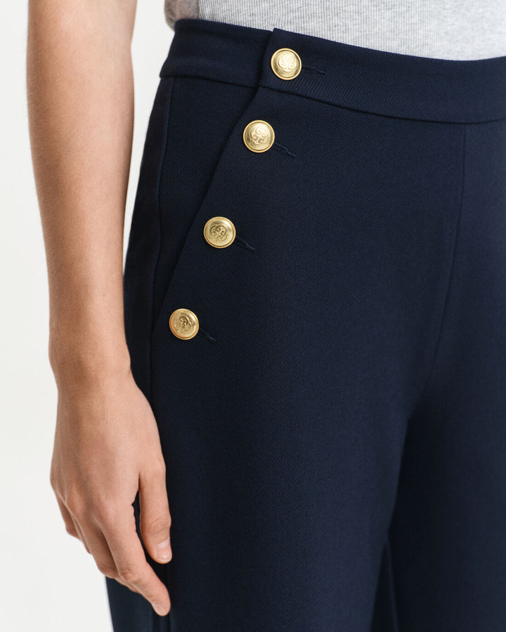 GANT Button High-Rise Pants/Hlače 4150358